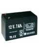 Pila Recargable 12 V. 7 A/h.